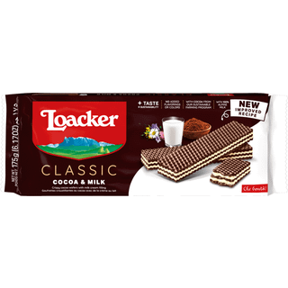 Loacker Classic Cocoa & Milk - 175 g
