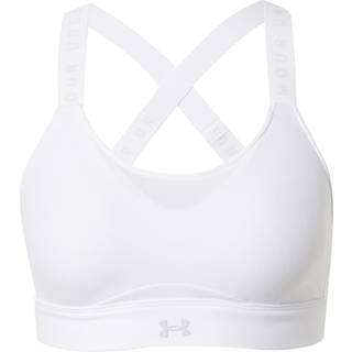 bh Under Armour UA Infinity High Bra-WHT 1351994-100 Størrelse S