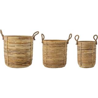 Bloomingville Tesser kurv 3-pak Brun