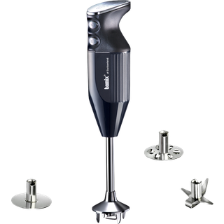 Prime Stavblender 250 watt fra Bamix - Rød farve - Rustfrit stål 18/0/Nylon PA6