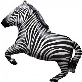 Folieballon Zebra, 71 cm