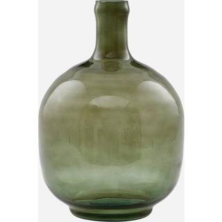 Tinka vase, H 23,5 cm, mørkegrøn