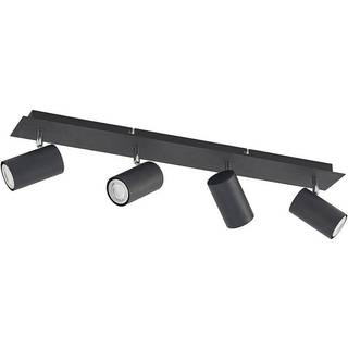 Lindby loftspot Joffrey, 70 cm, sort, 4 lyskilder, GU10