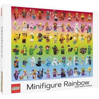 LEGO Minifigurer regnbue puslespil - 1000 brikker (På lager i varehus)