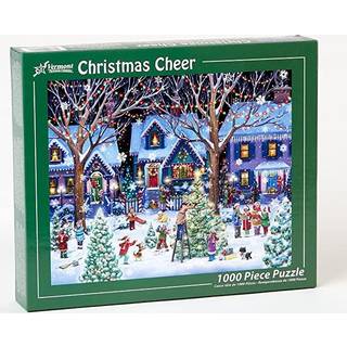 Vermont Christmas Company Christmas Cheer Jigsaw Puzzle 1000 Piece