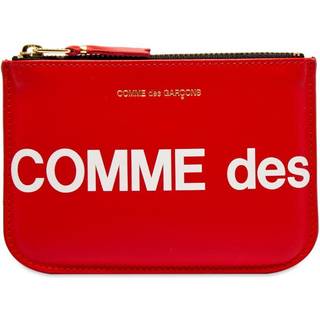 Tegnebog Comme des Garçons Huge Logo Wallet Red Universal - Red - Universal