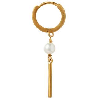 STINE A Jewelry Huggie with pin and pearl ørering 1300-02 (½ par)