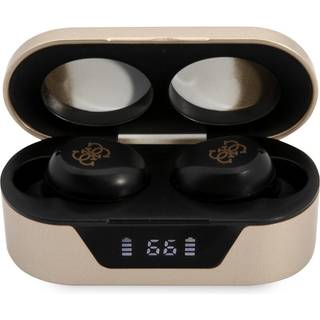 GUESS GUTWST31E Bluetooth Høretelefoner med opladeretui - Guld