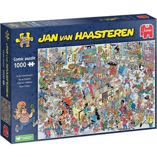Jumbo Puzzle Jan van Haasteren - The Hairdressers (1000 pcs)