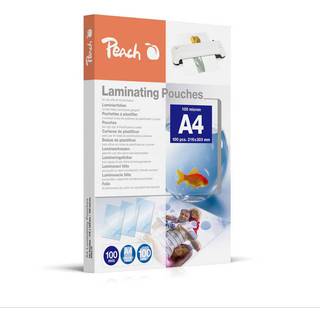 Peach Laminerings poser 216 x 303 mm Blank
