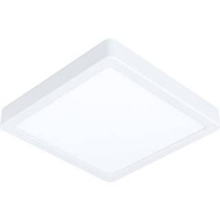 EGLO connect.z FUEVA-Z LED plafond, 21 x 21 cm, IP44, hvid