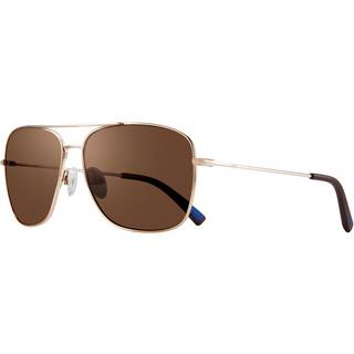 Revo RE 1082 HARBOR Polarized 04BR 60 Solbriller Mænd Guld - Gold - 60mm