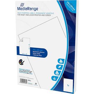 MediaRange - rectangular multipurpose labels - 50 label(s) - A4