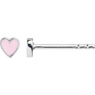 STINE A Jewelry Petit Love Heart ørering 1181-00-Lightpink (½ par)