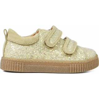 Angulus Sko Lys Gul Glitter