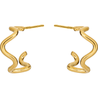 Susanne Friis Bjørner Øreringe 18 kt. Forgyldt Sølv 5639-21 - Dame - 925 Sterling Silver