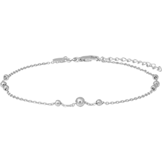 Nordahl Jewellery - BEAD52 ankelkæde i sølv