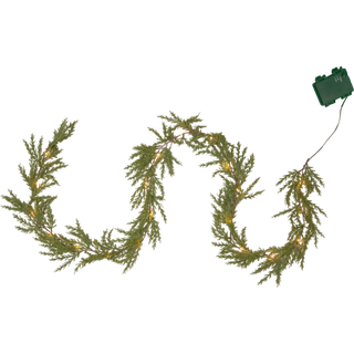 Star Trading - Girland Thuja - 3 cm - Grøn