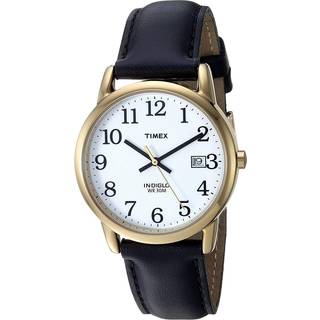 Timex Easy Reader White Dial Leather Strap Men's Watch T2H291