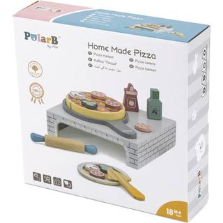 Kid'oh Legemad - Pizza og Pizzaovn m. Tilbehør (Træ)