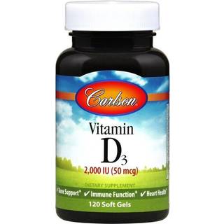 Vitamin D3, 2000 IU - 120 softgels