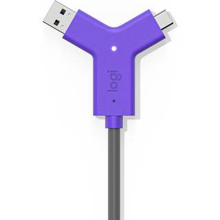 Logitech Swytch - hub USB hub - Sort