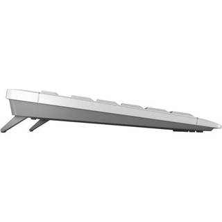 Cherry STREAM DESKTOP RECHARGE - Tastatur & Mus sæt - Belgisk - Grå