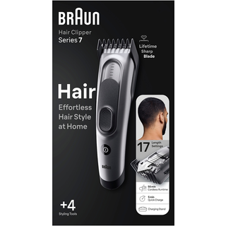 Braun Series 7 HC7390 Hårklips 17 længdeindstillinger til mænd