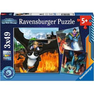 Ravensburger Puslespil Dragons: The Nine Realms 3x49 Brikker