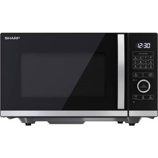 Sharp Quality series YC-QG254AE-B - microwave oven with grill - freestanding - black
