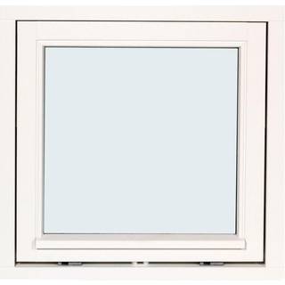 Outline vindue topstyret 3 lagsglas ral 9010 588x588x114mm