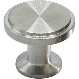 Beslag Design Uno Knop 30 Mm - Knopper og dørhåndtag Rustfrit stål - 343313-11