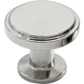 Beslag Design Uno Knop 30 Mm Forniklet - Knopper og dørhåndtag Messing Nikkelbelagt - 343311-11