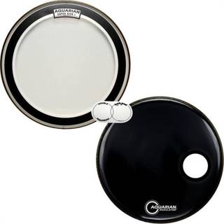 Aquarian SKP20BK Regulator (RSM20BK and DKP2) Trommeskind sæt