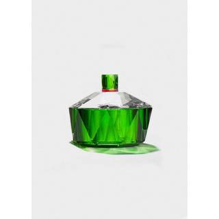Reflections Copenhagen Organising - 'New Haven' basin, green in Multicolor Handcrafted Crystal