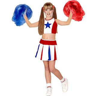 Pom-pom pige kostume - størrelse 158 cm