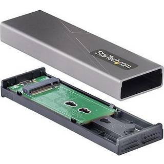 STARTECH USB-C 10GBPS M.2 PCIE NVME OR M.2 SATA SSD ENCLOSURE TOOLFREE ACCS
