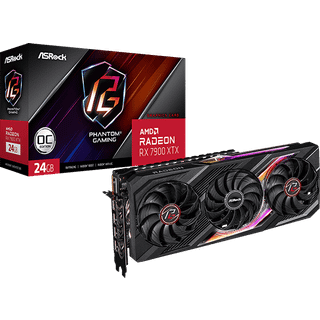 ASROCK Radeon RX 7900 XTX Phantom Gaming OC - 24GB GDDR6 RAM - Grafikkort