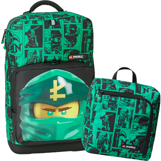 Lego Optimo Plus skoletaske (NINJAGO GREEN (2201))