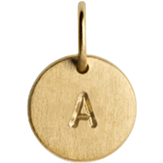 Jane Kønig LoveTag B Vedhæng 18 kt. Forgyldt Sølv BL014-G_B - Dame - 925 Sterling Silver