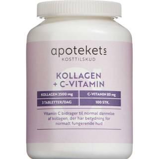 Apotekets Kollagen + C-Vitamin 100 stk.