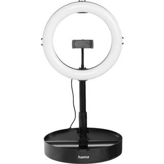 Hama "SpotLight FoldUp 102 II" LED Ring Light Set for Smartphones Foldable