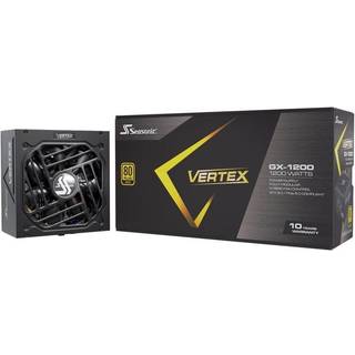 Seasonic Vertex GX 1200 ATX 3.0 Strømforsyning - 1200 Watt - 135 mm - ATX - 80 Plus Gold certified