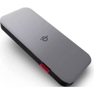 Lenovo Go power bank - Li-pol - USB-C - 30 Watt Powerbank - Sort - 10000 mAh
