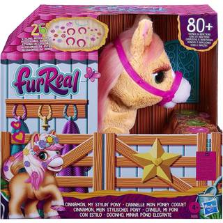 FurReal Cinnamon, My Styling Pony interaktiv pony med 80 lyde og reaktioner - 26 styling-tilbehør
