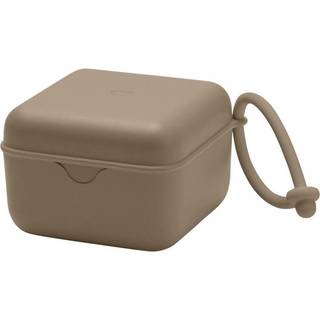 BIBS Accessories Pacifier Box - Sutteboks m. Plads til 3 Sutter - Dark Oak
