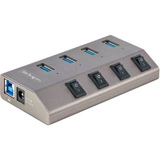 StarTech.com 5G4AIBS-USB-HUB-EU USB hub - 4 ports - Grå