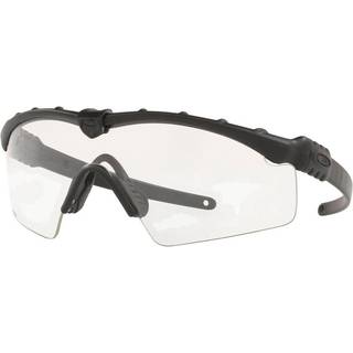 Oakley Mand OO9146 SI BALLISTIC M FRAME 3.0 914652 Solbriller O_matter Sort Transparent Maske Normal Klar