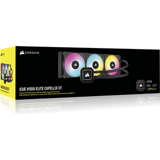 Corsair iCUE H150i ELITE CAPELLIX XT - White - CPU Vandkøling - Max 34 dBA
