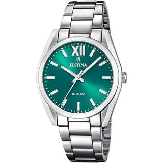 Festina F20622/C Damenuhr Quarz Stahl/Grün